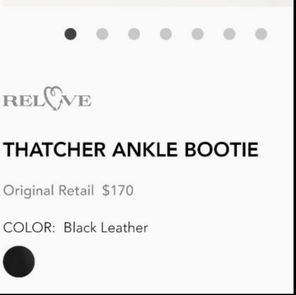 Sam Edelman THATCHER Black Leather Ankle Boot Dress Square Toe Heel Shoe Women 9 - Picture 3 of 12